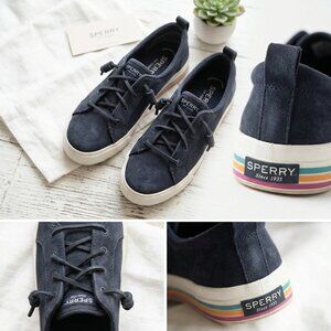 🔥 HOT!! Sperry Top-Sider Navy Blue Memory Foam Sneakers 🔥
